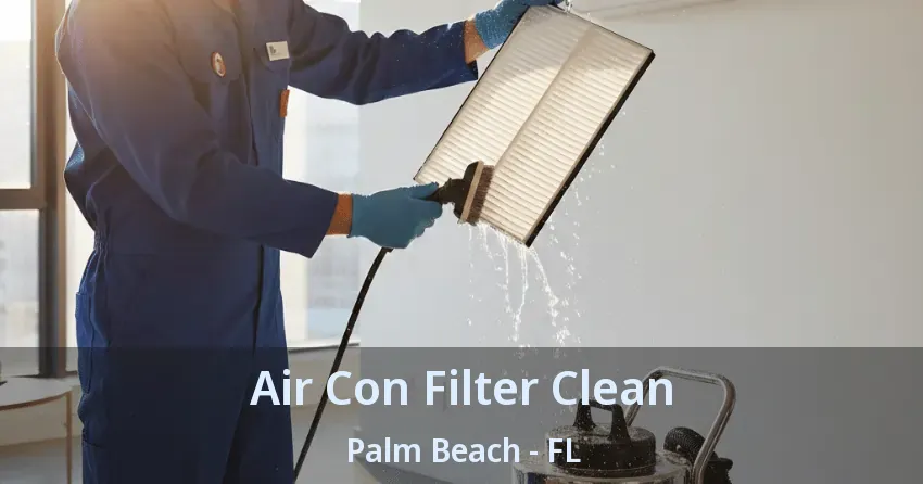 Air Con Filter Clean Palm Beach - FL