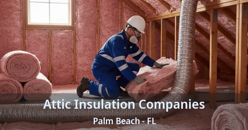 Attic Insulation Companies Palm Beach - FL