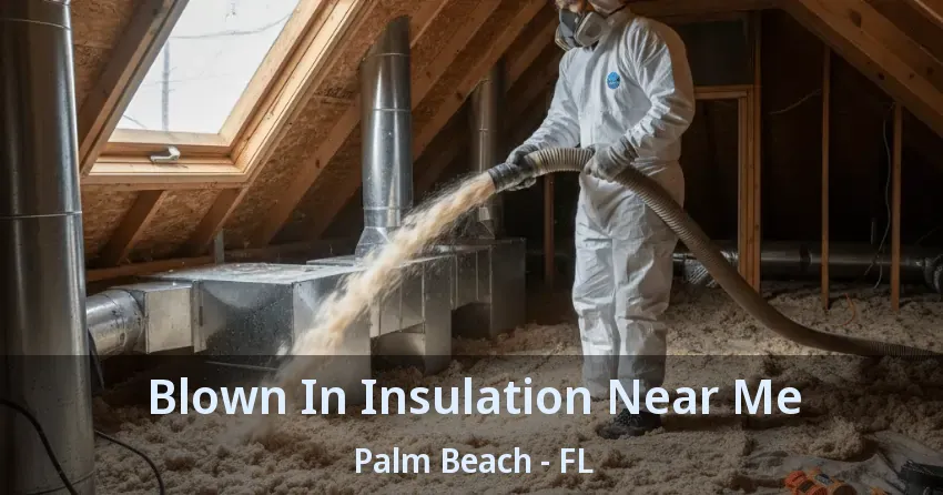 Blown In Insulation Near Me Palm Beach - FL