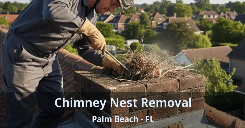 Chimney Nest Removal Palm Beach - FL
