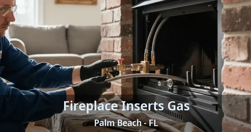 Fireplace Inserts Gas Palm Beach - FL