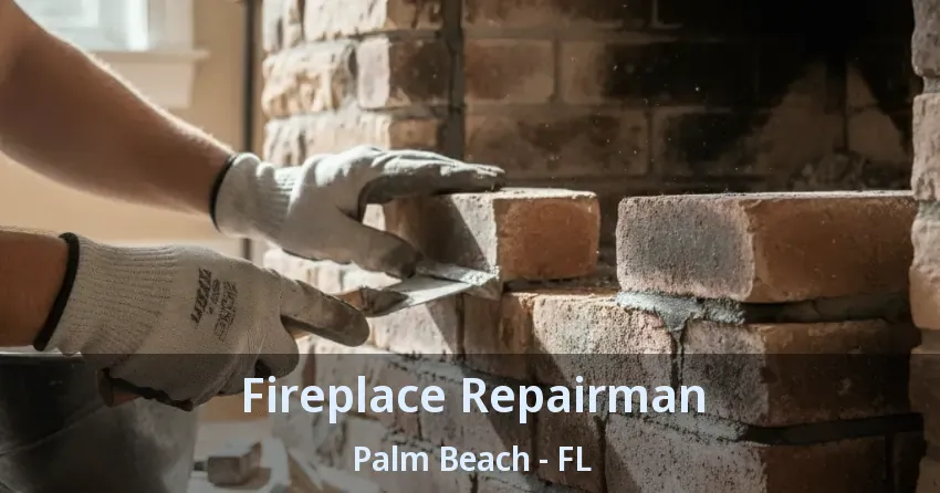 Fireplace Repairman Palm Beach - FL