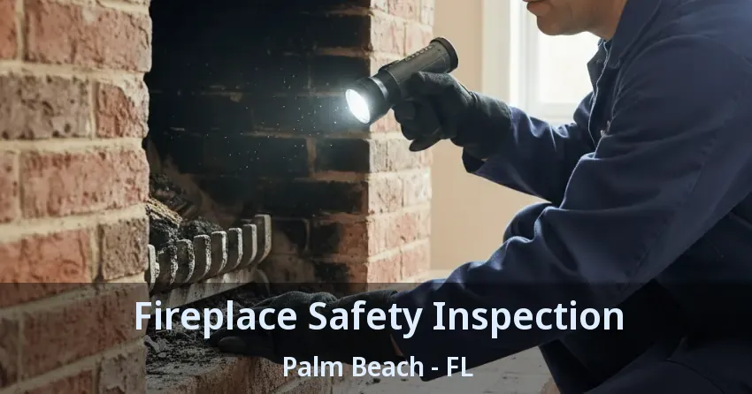 Fireplace Safety Inspection Palm Beach - FL