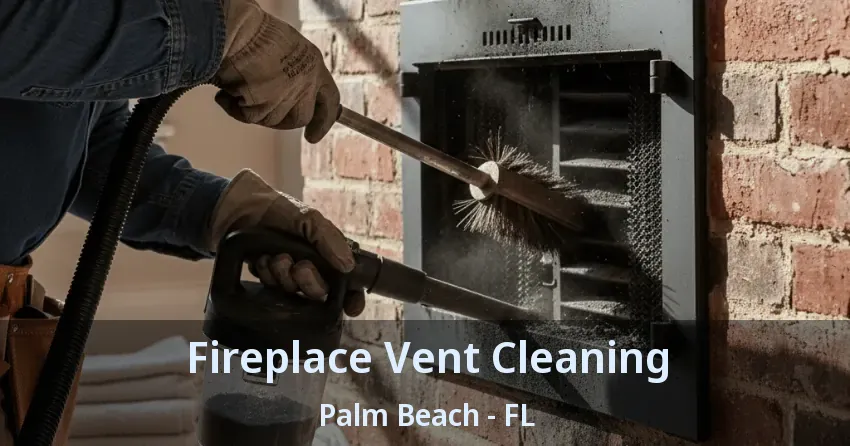 Fireplace Vent Cleaning Palm Beach - FL