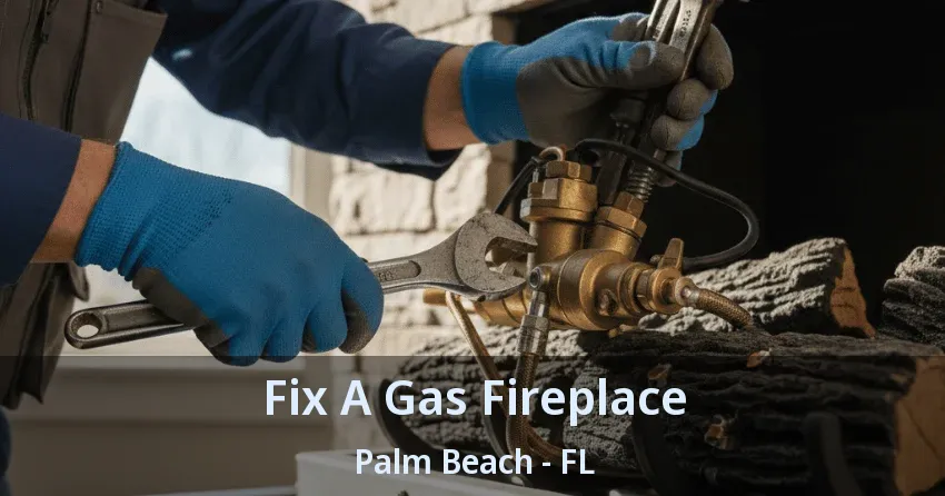 Fix A Gas Fireplace Palm Beach - FL