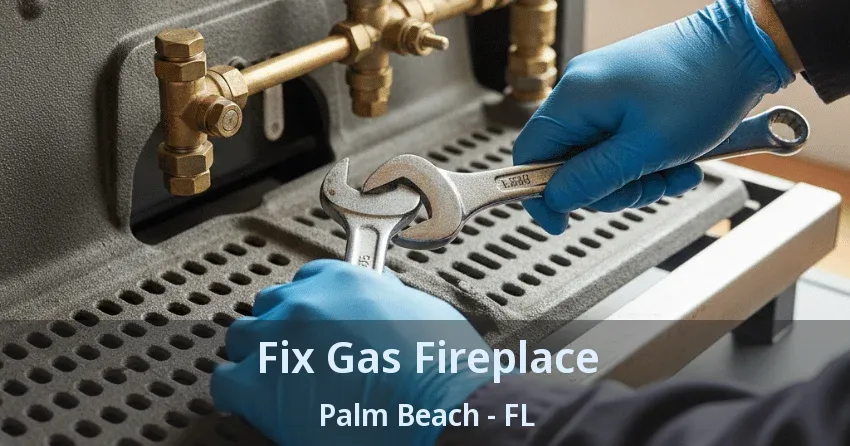Fix Gas Fireplace Palm Beach - FL