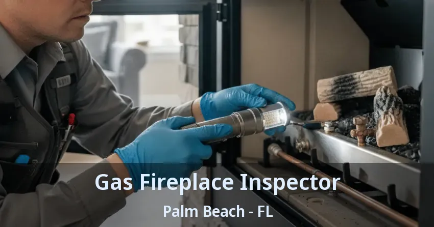 Gas Fireplace Inspector Palm Beach - FL