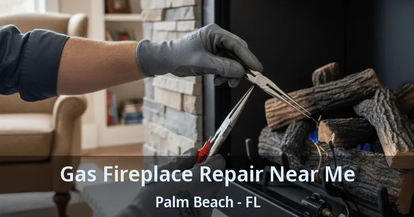 Gas Fireplace Repair Near Me Palm Beach - FL