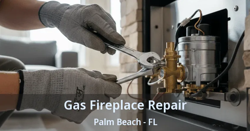 Gas Fireplace Repair Palm Beach - FL