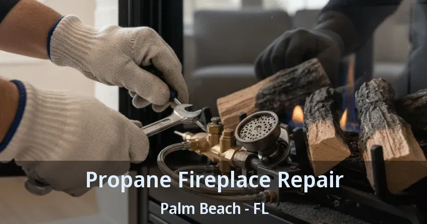 Propane Fireplace Repair Palm Beach - FL